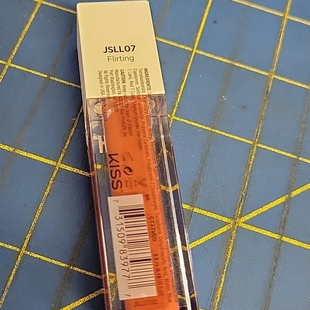 KISS Joah Endless Longwear Lip Color JSLL07 Flirting New Sealed Tube